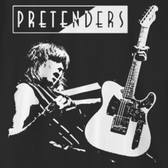 Chrissie Hynde Pretenders Retro Music Fan Collector Classic Rock Band Graphic 05 - Picture 2 of 5